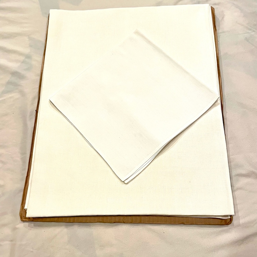 Very Vintage 81” Linen Tablecloth